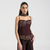 That Brown girl Sharara Set
