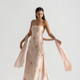 Peach Bloom Dress