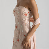 Peach Bloom Dress