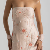 Peach Bloom Dress