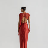 Smoked Rust Saree