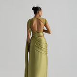 Green Glaze Saree