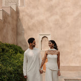 Ivory Sharara Set